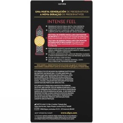 SKYN - PRÉSERVATIF TEXTURÉ À LA SENSATION INTENSE AVEC UN DESIGN ONDULÉ 10 UNITÉS