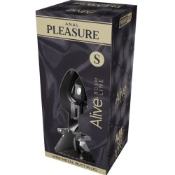 ALIVE : Mini Plug Anal Métal - Plaisir Intense & Discretion
