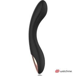 Vibromasseur Désir Curve – Télécommande & Technologie A WatchMe Noir / Or