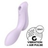 Stimulateur de clitoris à air pulsé Curvy Trinity