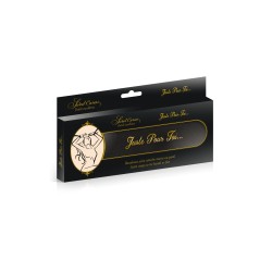 Bandeaux soumission poignets ou chevilles noir