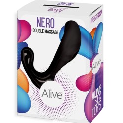 Masseur Anal & Prostatique NERO par ALIVE - Double Plaisir Garanti