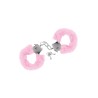 Menottes pour poignets fourrure rose