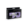Menottes pour poignets fourrure violette