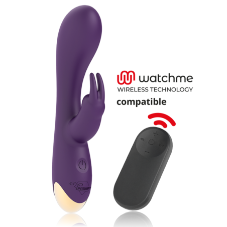Vibromasseur Rabbit Laurence + Télécommande Watchme