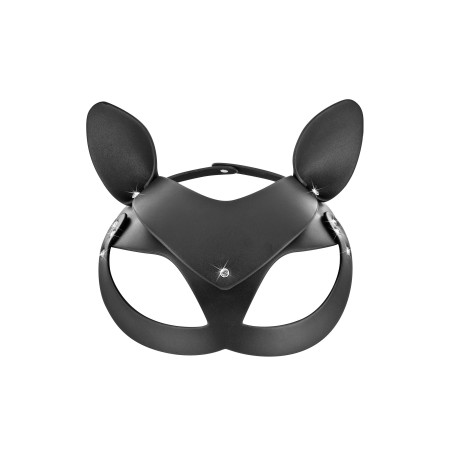 Masque Catwoman ajustable aspect cuir