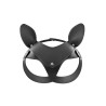 Masque Catwoman ajustable aspect cuir