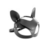 Masque Catwoman ajustable aspect cuir