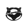 Masque Catwoman ajustable aspect cuir