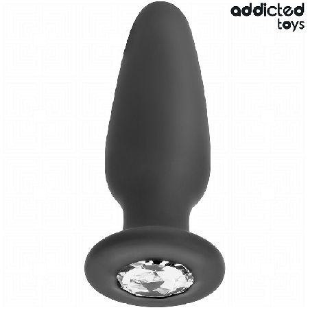 ADDICTED TOYS - PLUG ANAL AVEC BIJOU TAILLE S 8,8 CM
