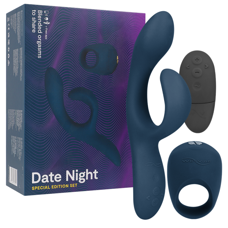 Ensemble vibromasseur et Cockring Date Night