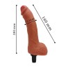 Gode vibrant pour sex machine Fame│16cm Ø 4,5cm