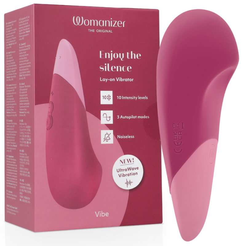 Vibromasseur silencieux Vibe Lay-On womanizer
