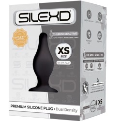PLUG ANAL MODÈLE 2 PREMIUM SILEXPAN SILICONE PREMIUM THERMOREACTIF TAILLE XS