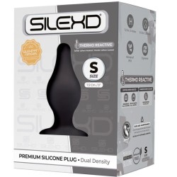 PLUG ANAL MODÈLE 2 PREMIUM SILEXPAN SILICONE PREMIUM THERMOREACTIF TAILLE S