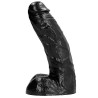 ALL BLACK DONG 25,5 cm : Confort & Sensations Fortes
