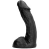 ALL BLACK DONG 28 CM : Confort & Sensations Fortes