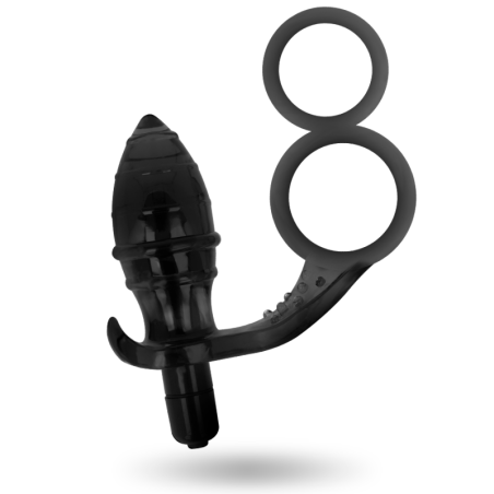 PLUG ANAL AVEC DOUBLE ANNEAU