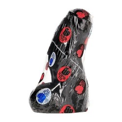 Dong réaliste noir 17 cm – All Black ultra réaliste