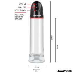 JAMYJOB - POMPE AUTOMATIQUE XPAND 3 NIVEAUX DASPIRATION GRIS