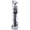 Douche Anale All Black 28,5 cm - Silicone Ultra-Souple