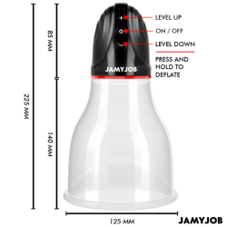 JAMYJOB - POMPE TESTIQUE AUTOMATIQUE XPAND LITE 3 NIVEAUX DASPIRATION GRIS