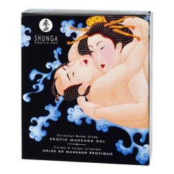 Shunga : Gel Sensuel aux Fruits Exotiques pour Massage Érotique