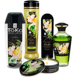 Shunga Jardins d’Edo – Kit Massage Bio – Cadeau Sensuel