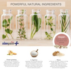 SizeGain Plus Pilules | Agrandir le Pénis - 500 Cosmetics