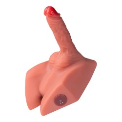 Godemichet réaliste et masturbateur anus Michaël 15 cm