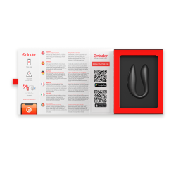 LISBOA G-SPOT & CLITORAL STIMULATEUR NOIR - APPLICATION GRATUITE