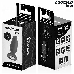 PLUG ANAL AVEC BIJOU TAILLE S 8,8 CM