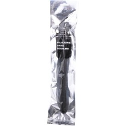 ALL BLACK - DOUCHE ANAL SILICONE 27 CM