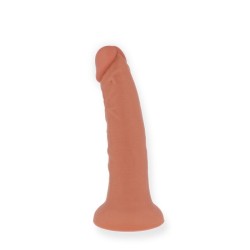 PETIT GODE VIBRATEUR BOGOTÁ 9 VITESSES NATUREL 17.5 CM -O- 4 CM - APPLICATION GRATUITE