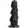 Sextoy Gode 17 cm - All Black pour Plaisir Intime