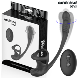 PLUG ANAL AVEC VIBRATION, ONDULATION À 360° ET STIMULATEUR DE TESTICULES
