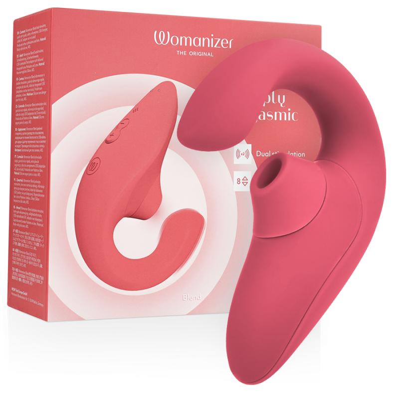 Stimulateur de clitoris blend rabbit womanizer