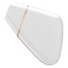 STIMULATEUR ET VIBRATEUR AIR LOVE TRIANGLE BLANC