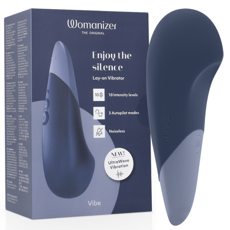 Vibromasseur silencieux Vibe Lay-On womanizer