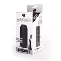 ALL BLACK : Masturbateur Énergie - Puissance & Plaisir Intense