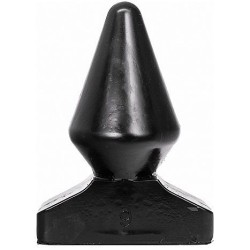 ALL BLACK : Plug Anal 18,5 cm - Confort & Plaisir Intensif