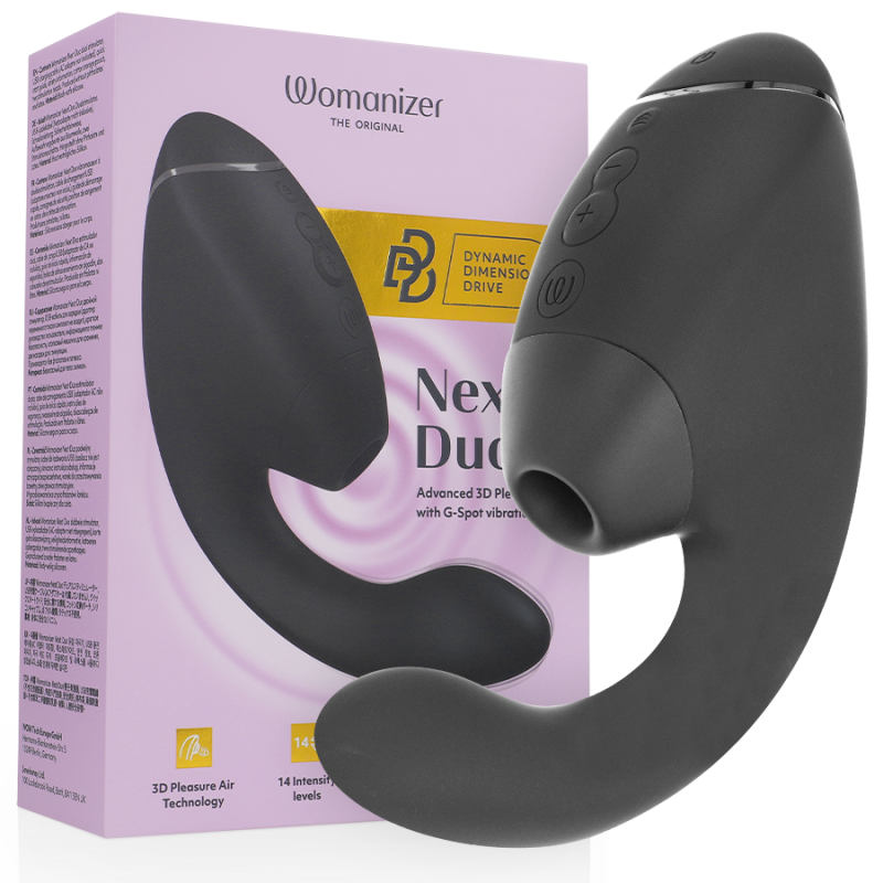 Stimulateur de clitoris et point G Duo Next Womanizer