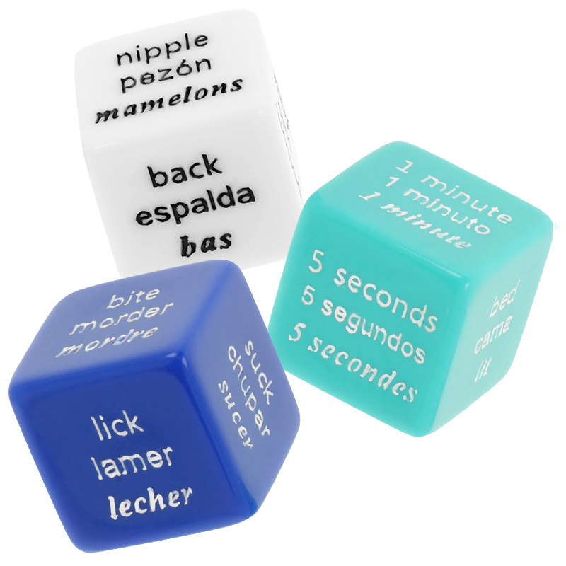 WATERFEEL - JEU DE DÉS ÉROTIQUES ES/FR/EN WATERFEEL - JEU DE DÉS ÉROTIQUES ES/FR/EN