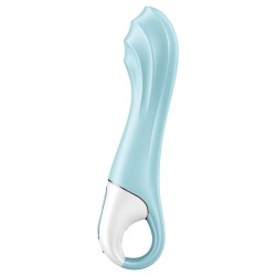 AIR PUMP VIBRATOR 5+ APP GONFLABLE G-SPOT VIBRATOR BLEU