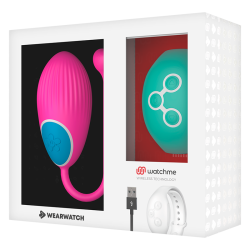 Oeuf vibrant technologie Watchme Fuchsia / Eau de mer