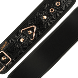 Menottes Coquette Chic Désir – Édition Noire Néoprène Luxe