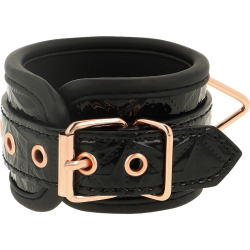 Menottes Coquette Chic Désir – Édition Noire Néoprène Luxe