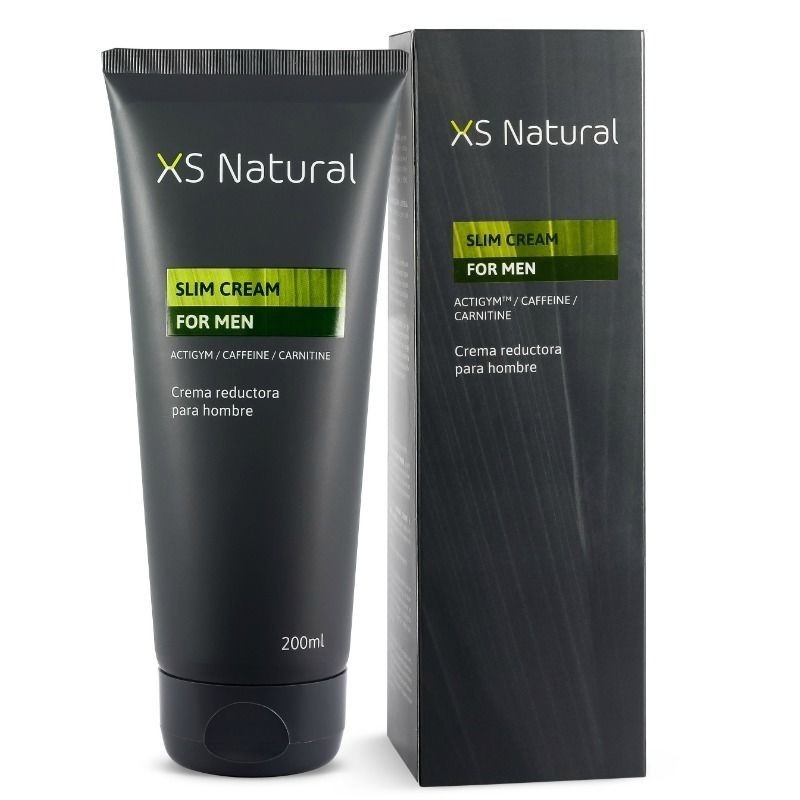 CRÈME NATURELLE XS POUR HOMMES. CRÈME MINCEUR ET BRÛLEUR DE GRAISSE POUR RÉDUIRE LA GRAISSE DABDOMEN