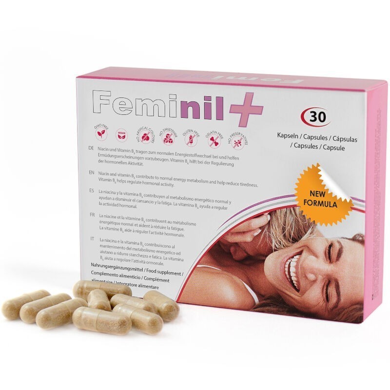 500 COSMETICS - FEMINIL+ AMÉLIORATION DE LA LIBIDO SEXUELLE FÉMININE - 30 CAPSULES 500 COSMETICS - FEMINIL+ AMÉLIORATION DE LA LIBIDO SEXUELLE FÉMININE - 30 CAPSULES