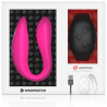 Vibromasseur double technologie Watchme Fuchsia / Azabache
